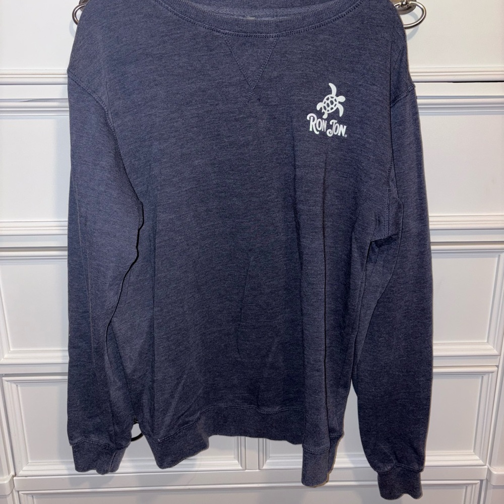 Ron Jon Men's Dark Blue Crewneck Sweater